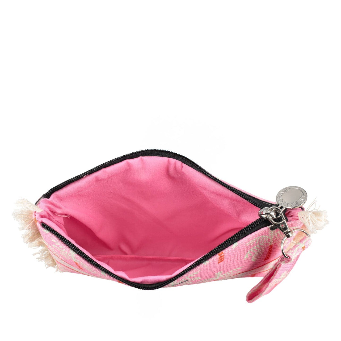POCHETTE MARE MARINA SFRANGIATA FUCSIA