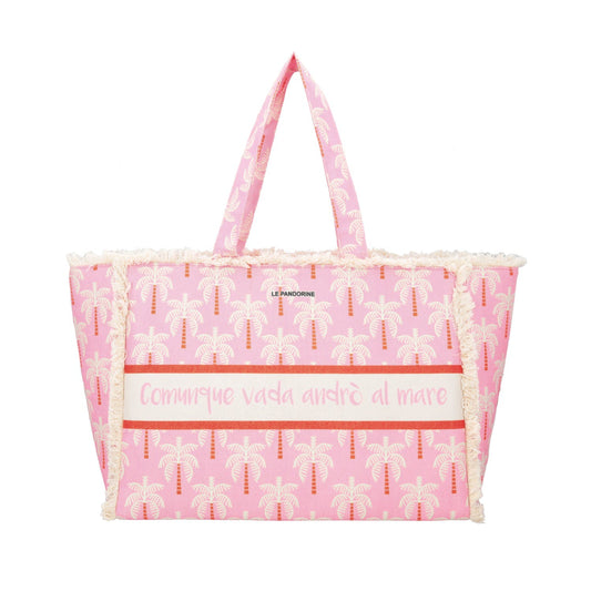 BORSA MARE MARINA SFRANGIATA FUCSIA